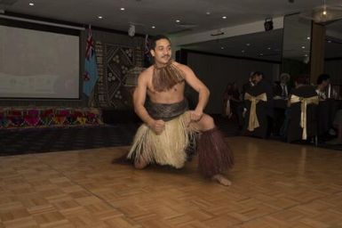 Rotuman Dance performance at inaugural fund raising dinner for maternal care hospitals in Fiji, 8 October 2021 / Michael Singh