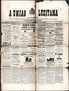 A União Lusitana November 23, 1895