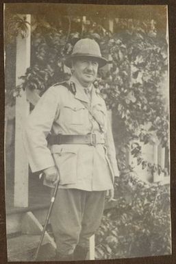 Man in uniform. From the album: Samoa