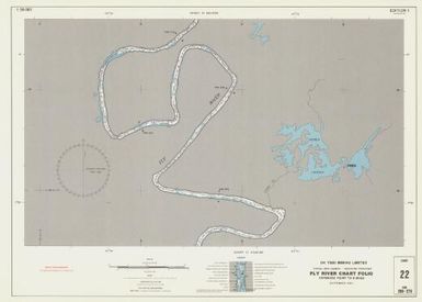 Fly River chart folio Korimoro Point to Kiunga navigation charts : hydrographic survey of the Fly River, Papua New Guinea - Western Province (22)