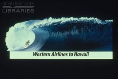 Western Airlines to Hawaii