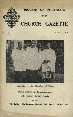 Church Gazette, Polynesia: August 1964