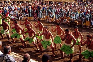 Dance performance, Samoa