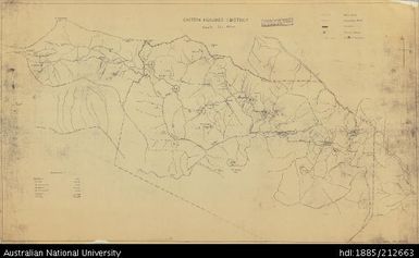 Papua New Guinea, Eastern Highlands District, 1955, 1:253 440