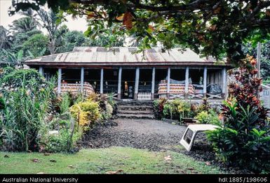 Samoa - blue fale