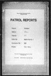 Patrol Reports. Western District, Daru, 1961 - 1962