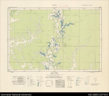 Indonesia, Western New Guinea, Kowa, Series: Nederlands-Nieuw-Guinea, Sheet 28-Y, 1955, 1:100 000