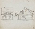 Elevations of House for Vance Redwood Lumber Co. Samoa, Cal. No. 15