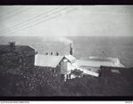 NAURU. C.1940. ELEVATED VIEW OF THE BRITISH PHOSPHATE COMMISSION'S FACILITY. (NAVAL HISTORICAL COLLECTION)
