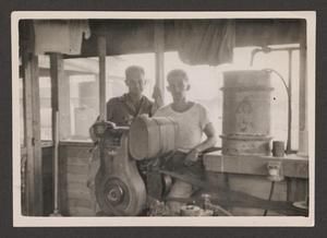 [Henry Cates and Dunn with Equipment, #1]