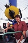 Students at the Keck Observatory in Hawaii.