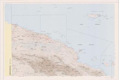 Papua New Guinea road system, 1983 / compiled and drawn by Survey Section Department of Works and Supply