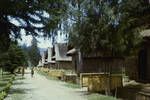 Wards of an out-station government hospital, Western Highlands, May 1963