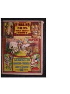 Ringling Bros. Worlds Greatest Shows Liberetto Magazine of Wonders and Daily Review, 1912, 1st Edition, Chicago