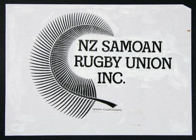 New Zealand Samoan Rugby Union Logo Design