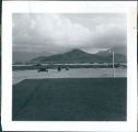 Looking out 2nd deck barracks, Hawaii, 1963