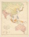 Verkeers- en overzichtskaart van Nederlandsch Oost-Indië en omliggende landen. (China, Japan, Vóór- en Achter-Indië, Australië)