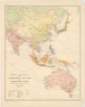 Verkeers- en overzichtskaart van Nederlandsch Oost-Indië en omliggende landen. (China, Japan, Vóór- en Achter-Indië, Australië)
