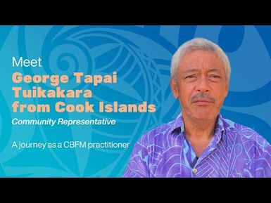 George, protector of community fishing traditions | CBFM practitioners