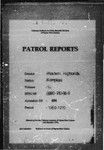 Patrol Reports. Western Highlands District, Kompiam, 1969 - 1970