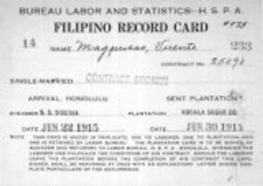 Magpusao, Vicente