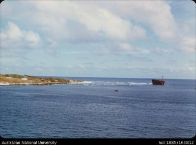 Wreck of 'Kelvin Bank' on Ooma Point