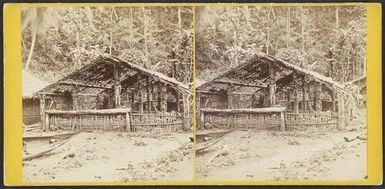 Ruined Canoe Shed at Makira, San Christoval [Christobal], Solomon Group