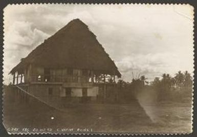 [Traditional House in Papua New Guinea]