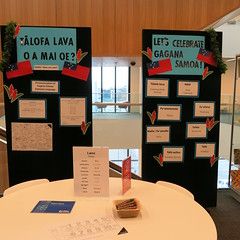 Samoa Language Week display