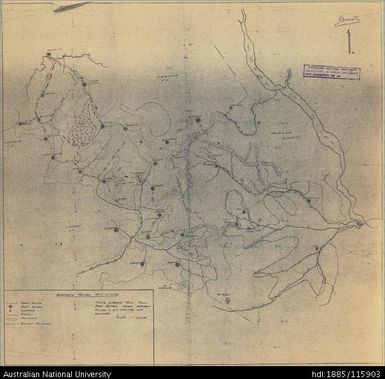 Papua New Guinea, Eastern Highlands, Kainantu Patrol Report No. 7 of 57-58, 1958, 1:126 720