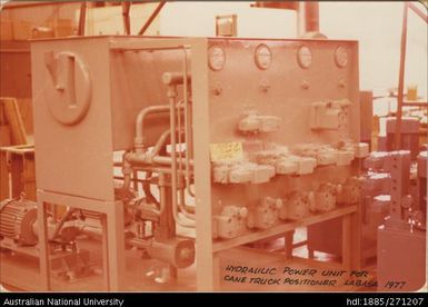 Hydraulic Power Unit, Labasa Mill