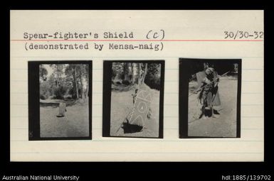Spear- fighters shield ("somu") ( C )