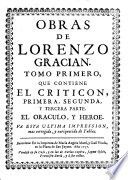 Obras de Lorenzo Gracian