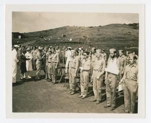 [Purple Heart Recipients at Presentation of Purple Hearts, #3]