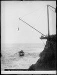 Passengers landing at Spreckles' sugar plantation, Hawaii, 1907