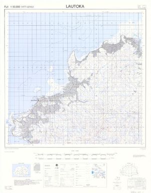 Fiji 1:50,000: Lautoka (Sheet Viti Levu 4)