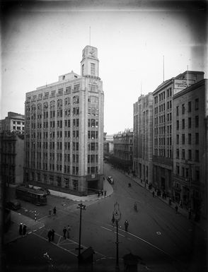 Mutual Life & Citizens Assurance Company Building, corner of Lambton Quay and Hunter Street, Wellington