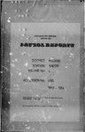 Patrol Reports. Madang District, Saidor, 1953 - 1954