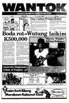 Wantok Niuspepa--Issue No. 0766 (March 09, 1989)