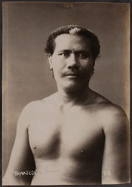 Chief Tupua Tamasese Lealofi I from Samoa