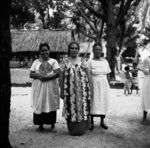 Women outside the Falefono