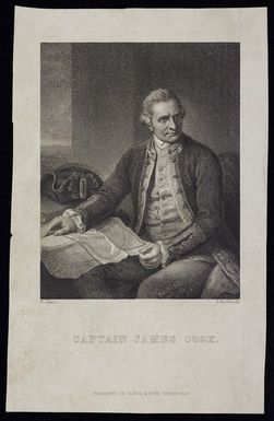 Holland, Nathaniel Dance (Sir), 1734-1811 :Captain James Cook. N Dance / J Horsburgh. Published by Oliver & Boyd, Edinburgh. [1836]