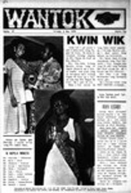 Wantok Niuspepa--Issue No. 0087 (March 06, 1974)