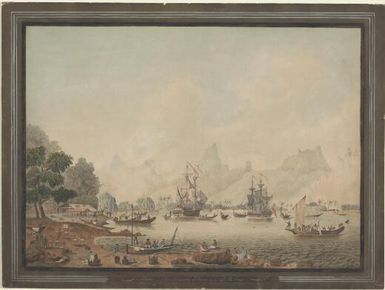 Morea [i.e. Moorea] one of the Friendly Islands in the South Seas, 1777 / [John Cleveley]