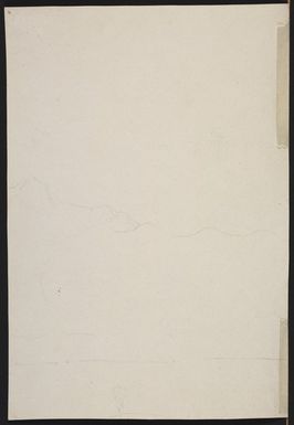 Ellis, William Wade, d 1785 :[Outline of hills. 1777 or 1778]