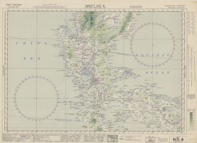 Australian aeronautical map: Manila (Sheet ND4)