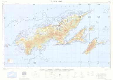 Fiji 1:250,000: Vanua Levu (Sheet 2)