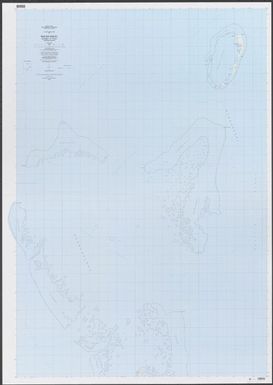 Topographic map of the Republic of Palau, Caroline Islands: Ngcheangel
