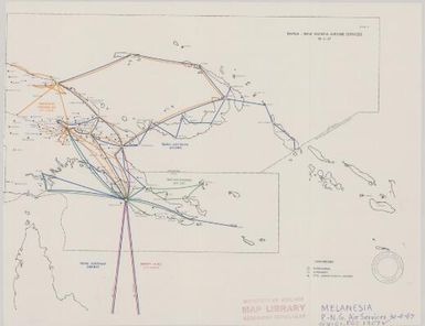 Papua New Guinea airline services, 30-6-67