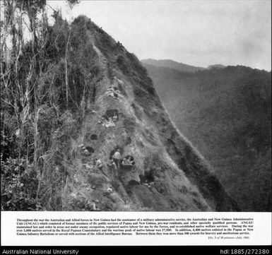 Shaggy Ridge, Finisterre Ranges